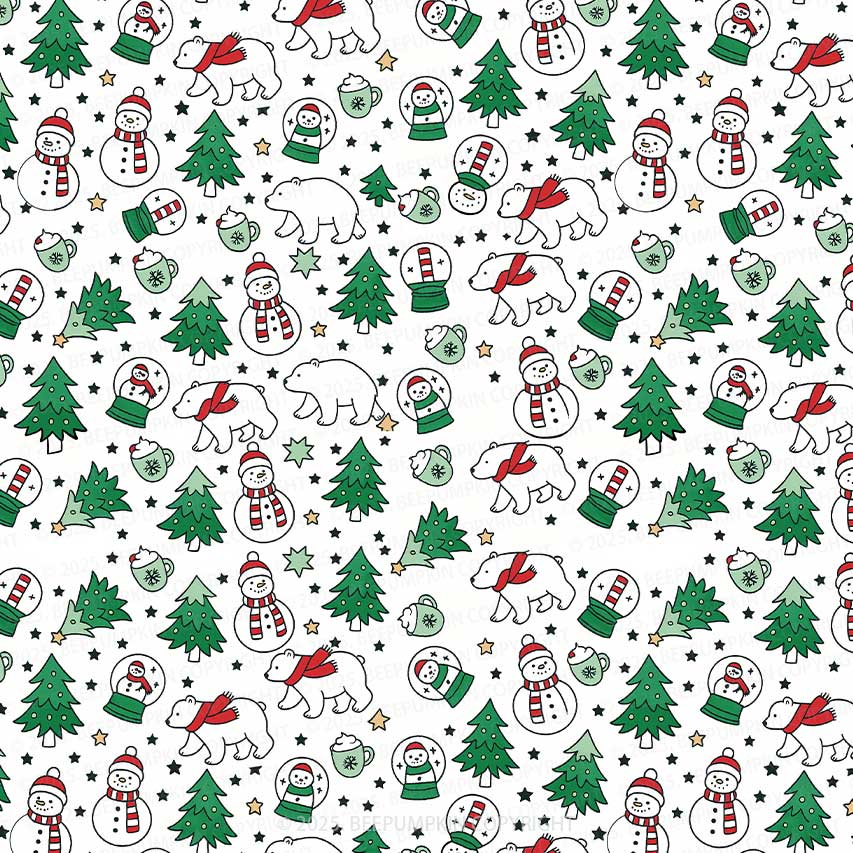 Personalized Very Merry All-Over Print Family Matching Pajama Sets