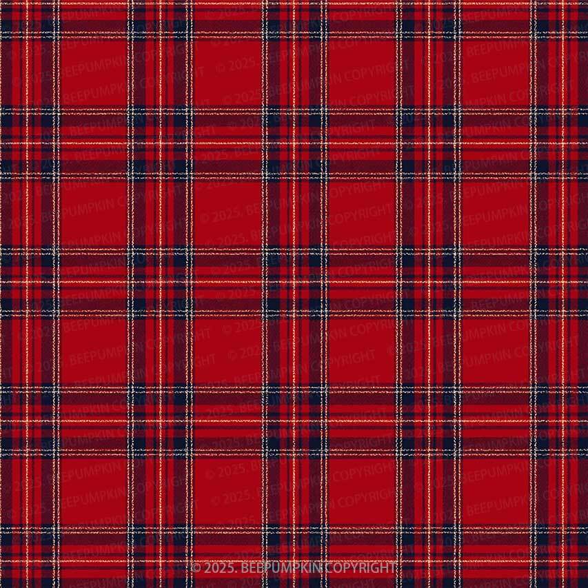 Classic Plaid Comfort All-Over Print Family Matching Pajama Sets