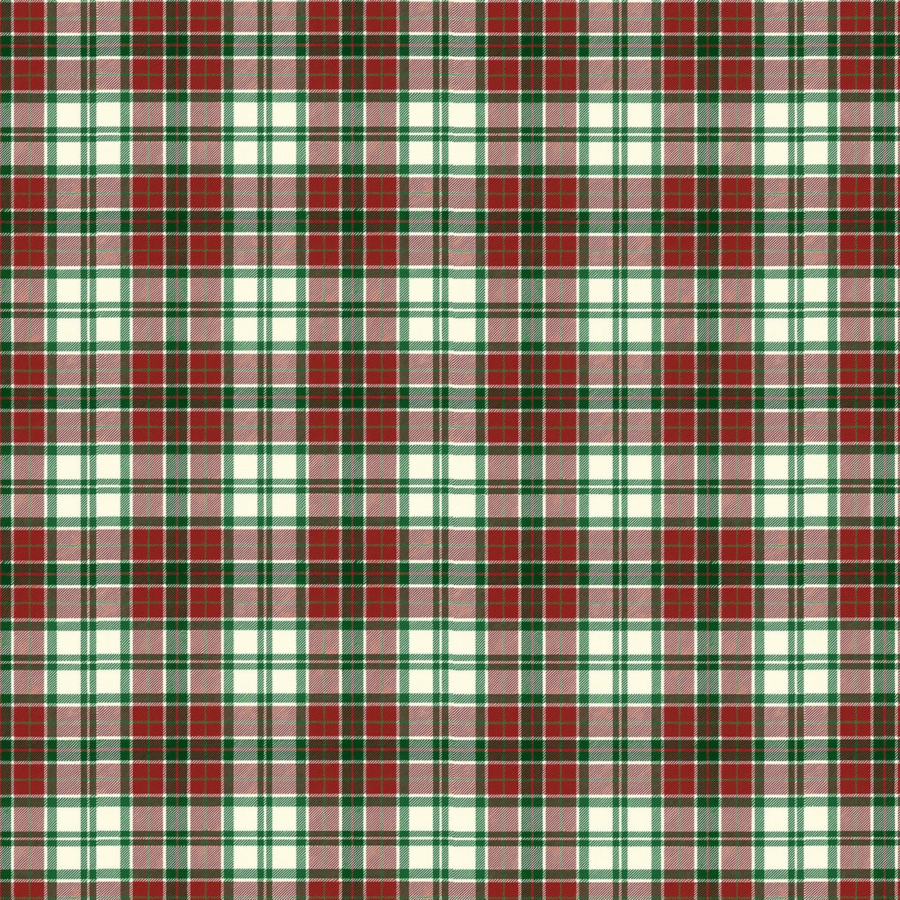 Red & Green Buffalo Check Plaids All-Over Print Family Matching Pajama Sets