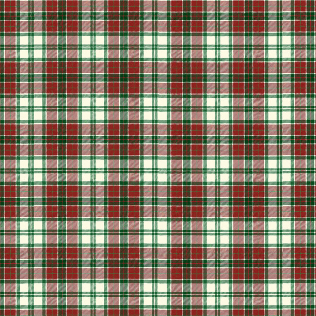 Red & Green Buffalo Check Plaids All-Over Print Family Matching Pajama Sets