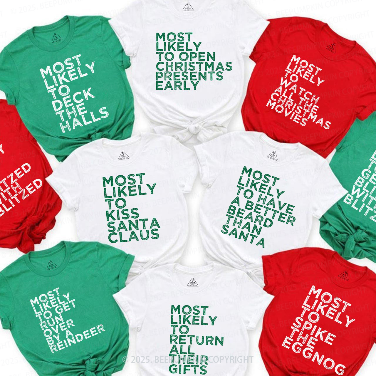 Personalized 35 Most Likely Family Matching T-Shirts Beepumpkin