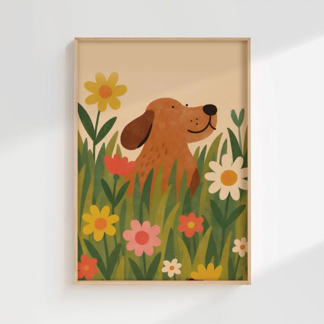 Modern Kid's Room Digital Nursery Wall Art