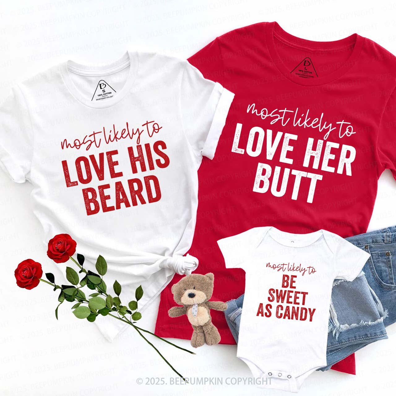 Personalized 40 Most Likely To Valentines Family Shirt