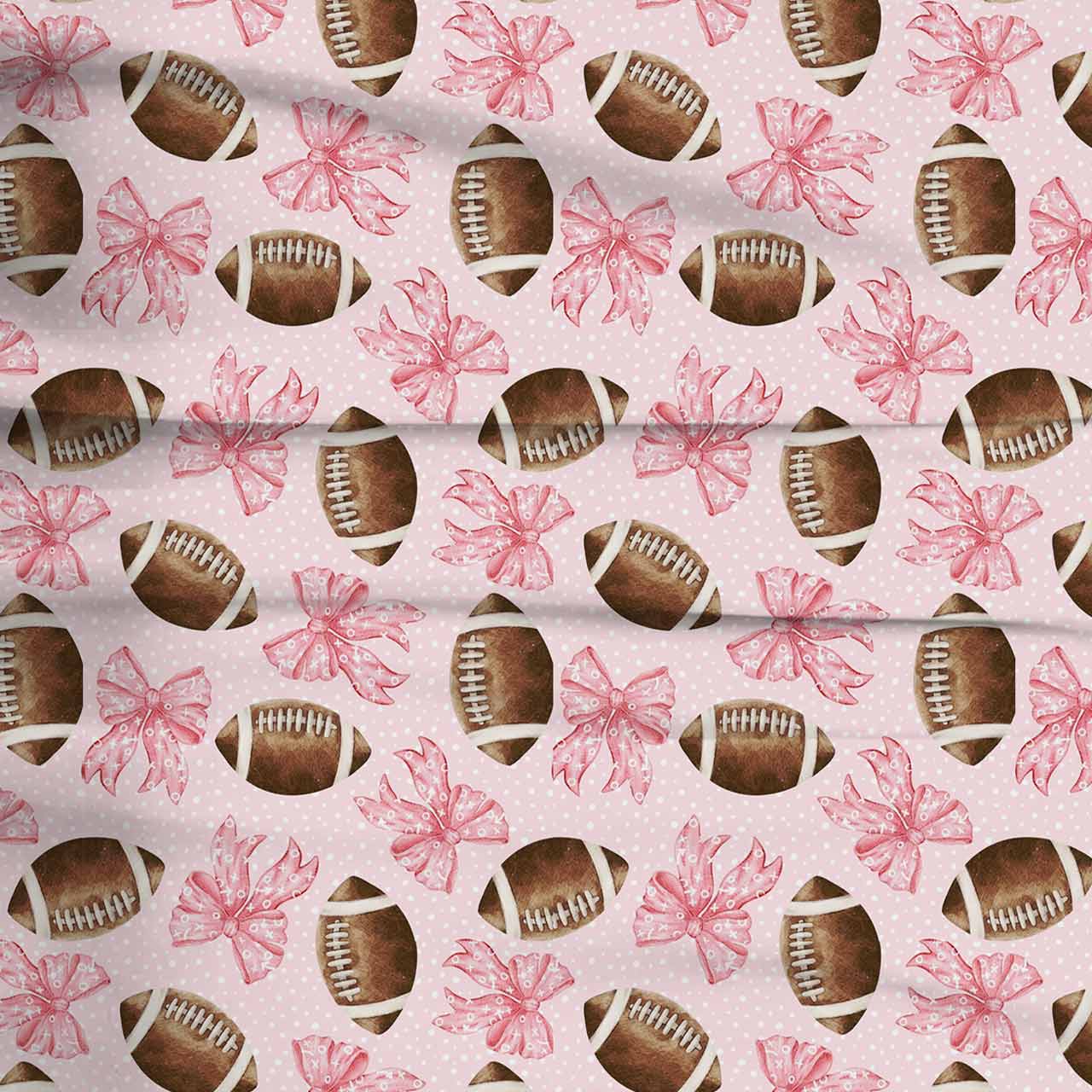 [Copy]Football Bows Two-Piece Pajama Set For Kids