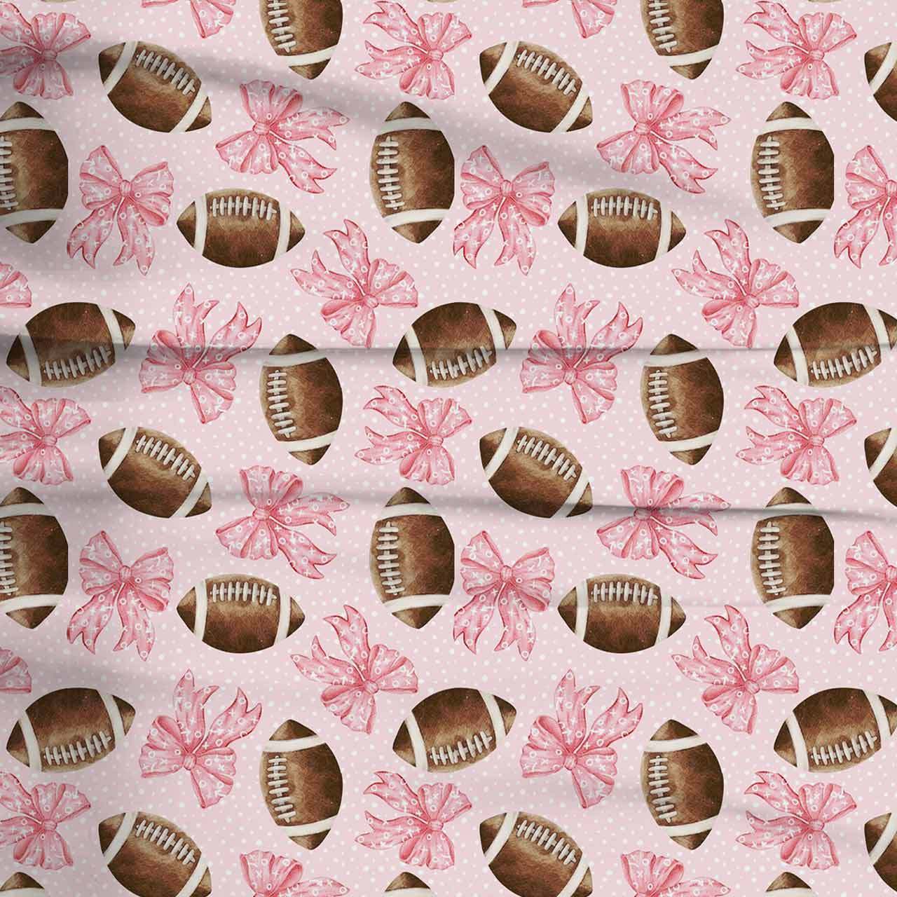 [Copy]Football Bows Two-Piece Pajama Set For Kids