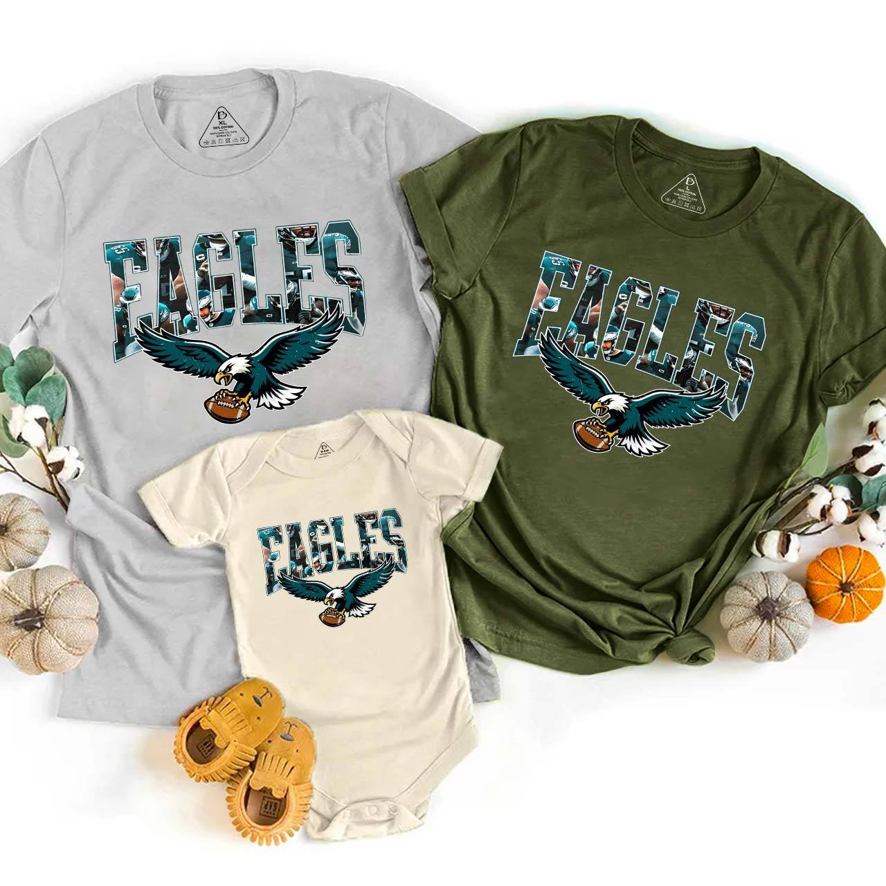 Talons Up Football Family Matching Tees Beepumpkin