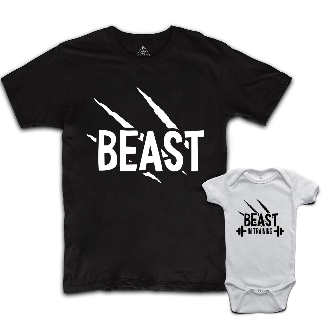 Beast And Beast In Training Dad&Me Matching Shirts