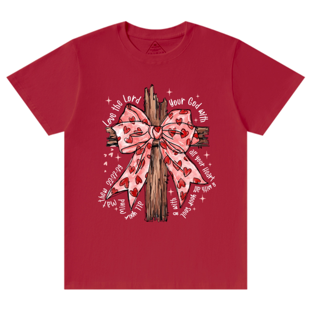 Love The Lord Valentine's Day T-Shirts Beepumpkin