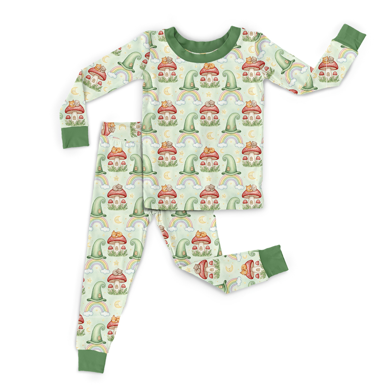 Sleepy Little Friends Two-Piece Pajama Set For Kids