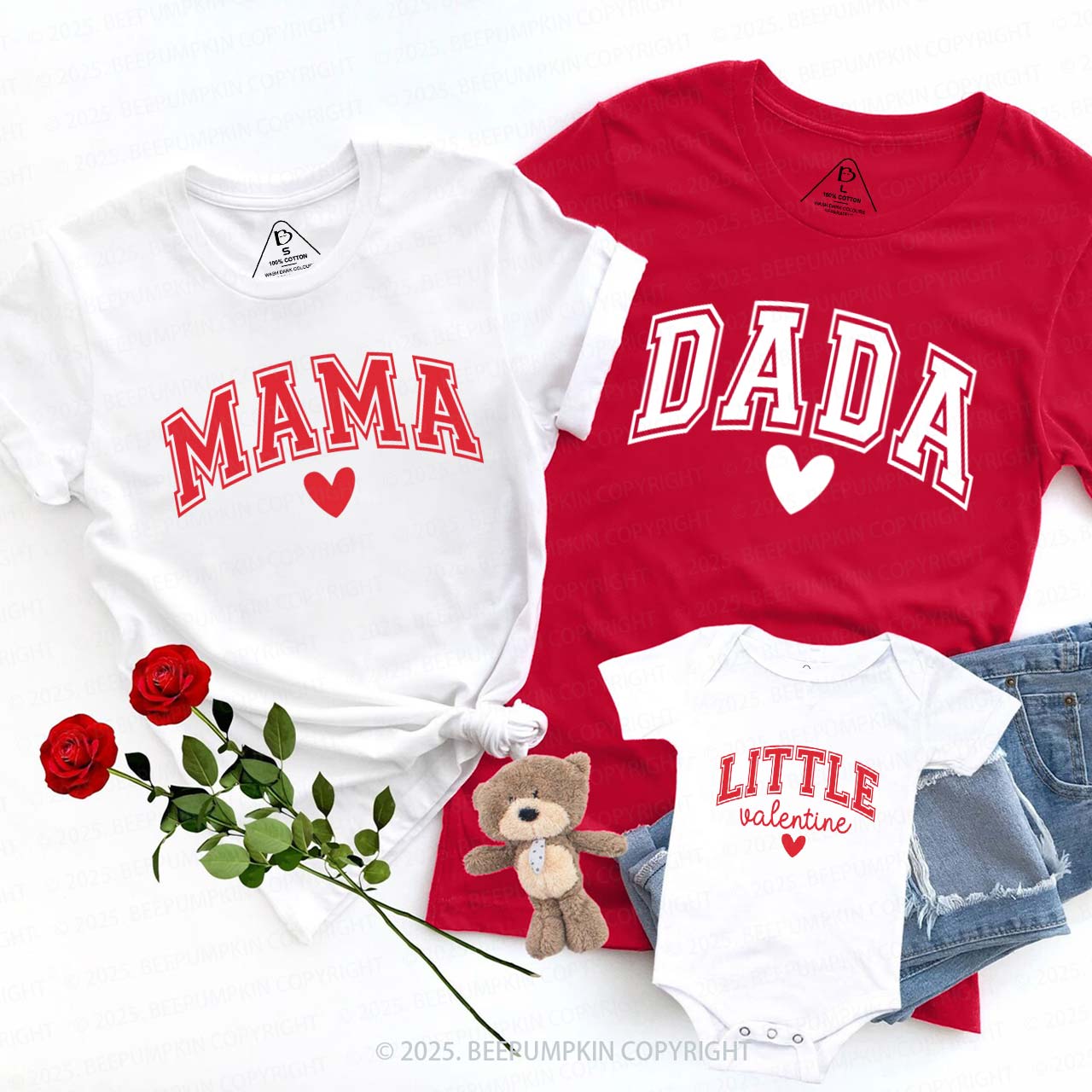 My Little Valentine Family Shirt