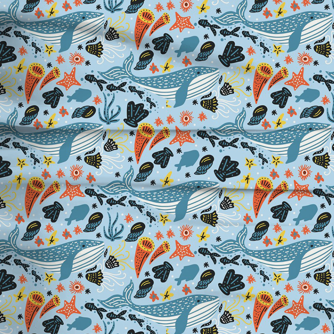 Coral Reef Dreams Two-Piece Pajama Set For Kids