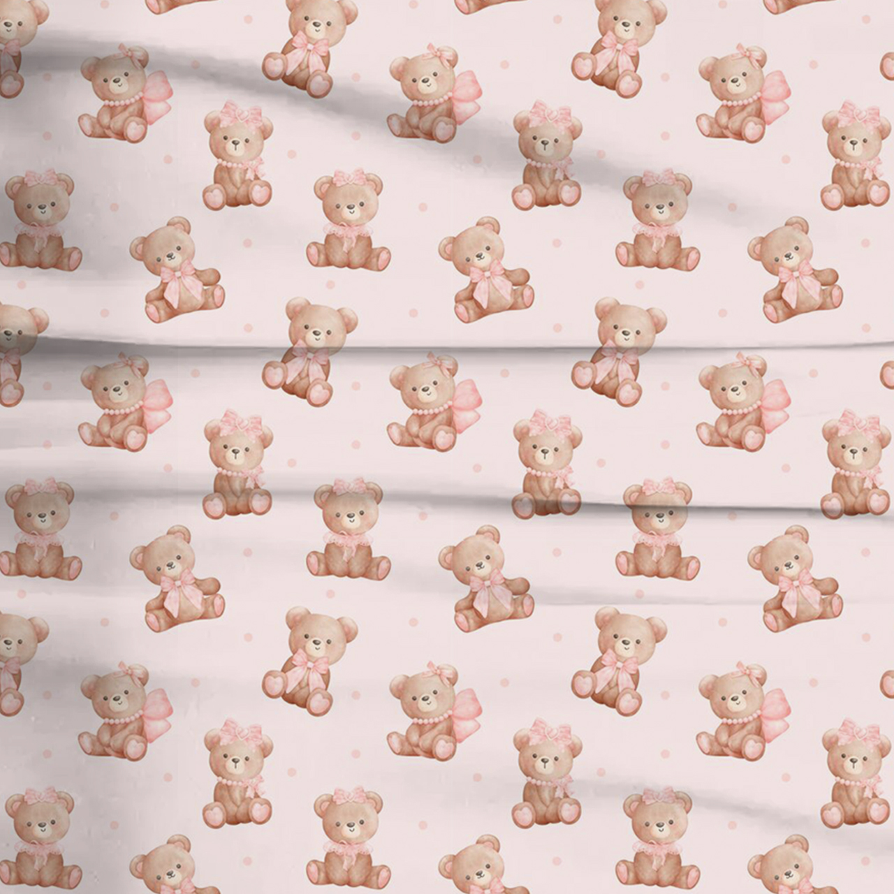 Sweet Bear Two-Piece Pajama Set For Kids