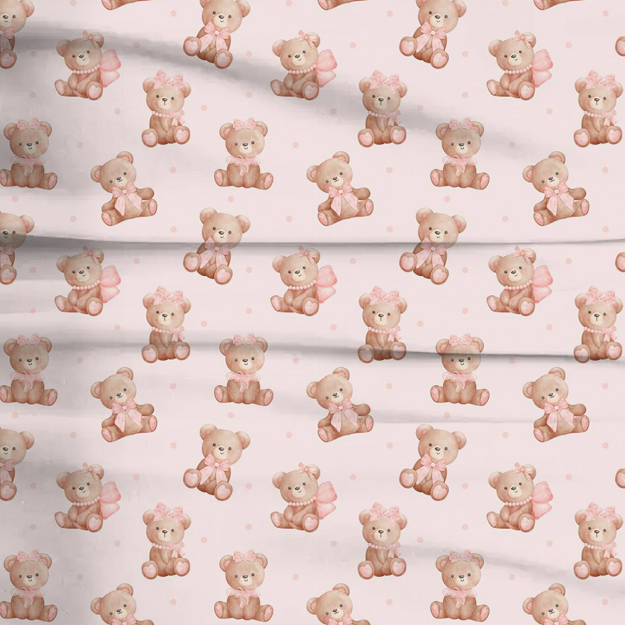 Sweet Bear Two-Piece Pajama Set For Kids