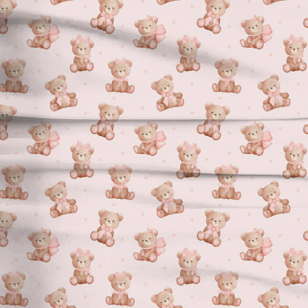 Sweet Bear Two-Piece Pajama Set For Kids