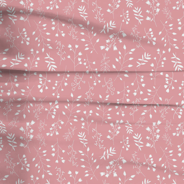 Calm Garden Two-Piece Pajama Set For Kids