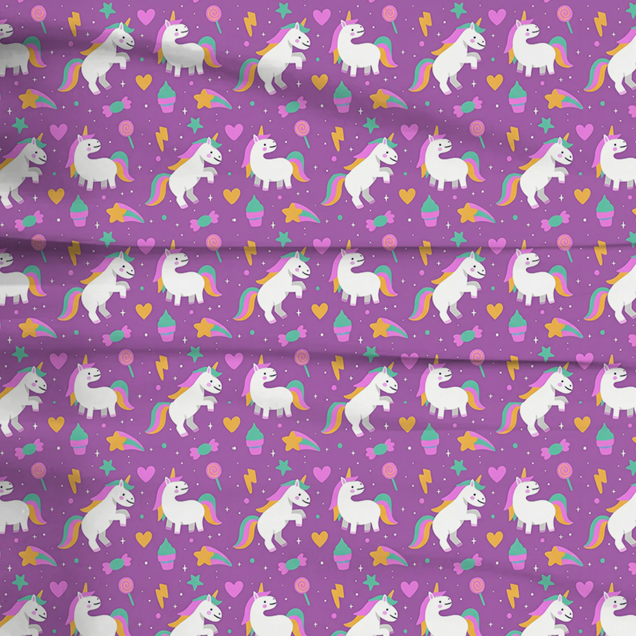 Magical Unicorn Two-Piece Pajama Set For Kids