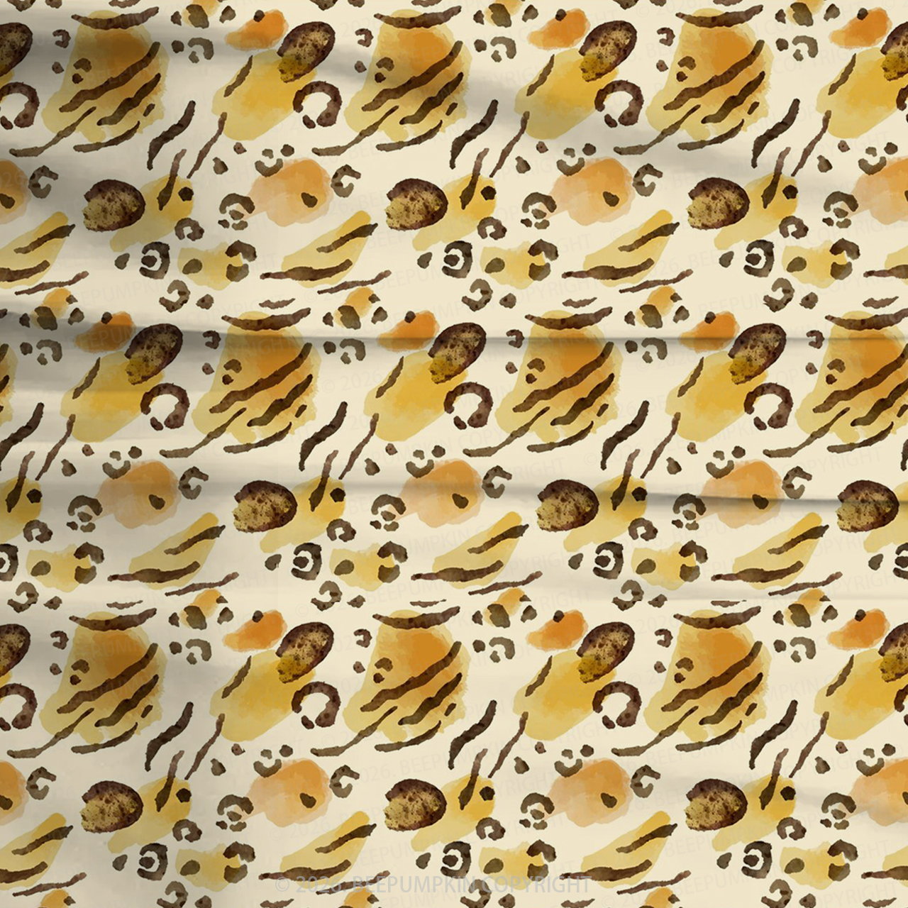 Little Leopard Two-Piece Pajama Short Sets For Toddler&Kids