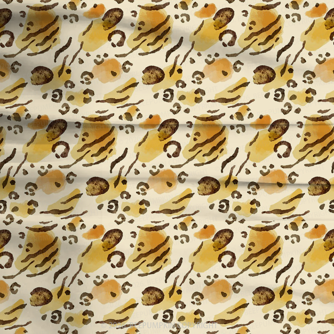 Little Leopard Two-Piece Pajama Short Sets For Toddler&Kids