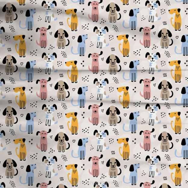 Puppy Dreams Two-Piece Pajama Short Sets For Toddler&Kids