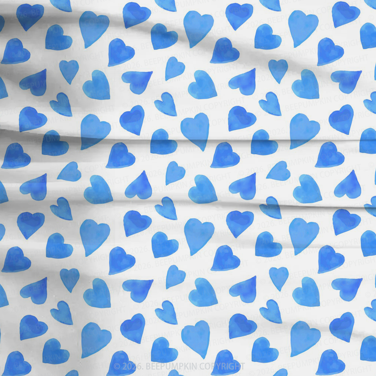 Blue Heart Dreams Two-Piece Pajama Short Sets For Toddler&Kids