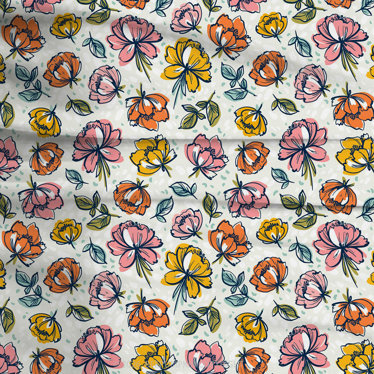 Spring Sunny Garden Two-Piece Pajama Short Sets For Toddler&Kids