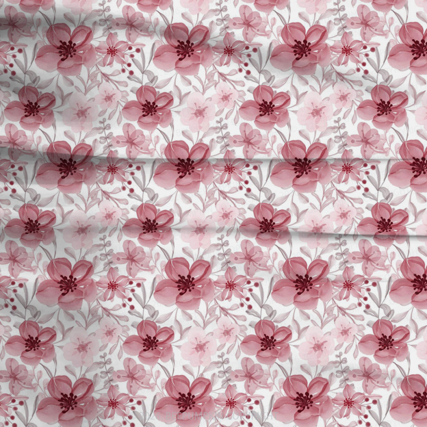 Pink Garden Two-Piece Pajama Short Sets For Toddler&Kids