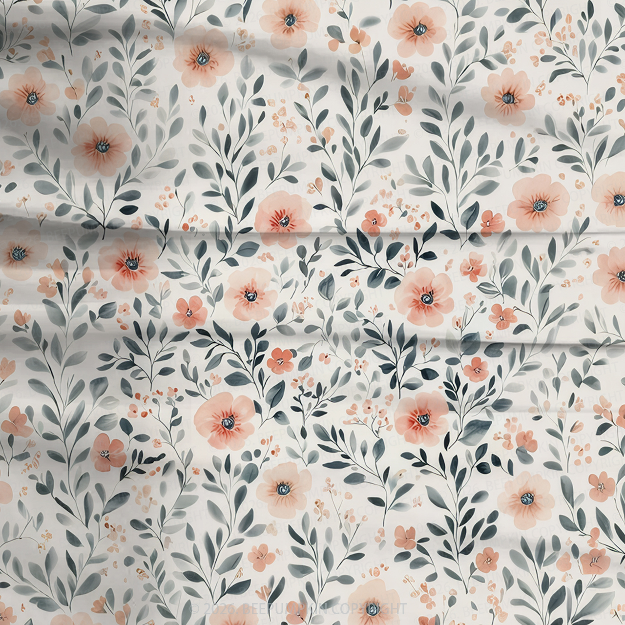 Blossom Breeze Two-Piece Pajama Short Sets For Toddler&Kids