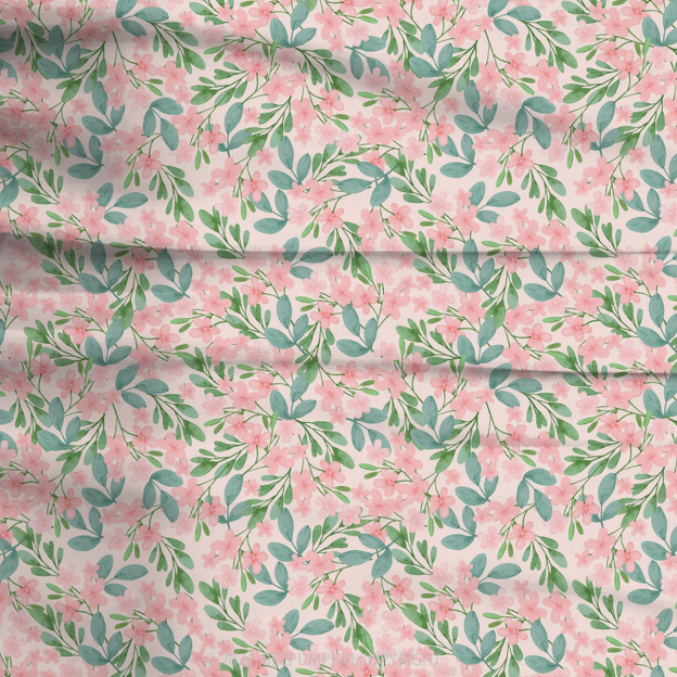 Spring Garden Two-Piece Pajama Short Sets For Toddler&Kids