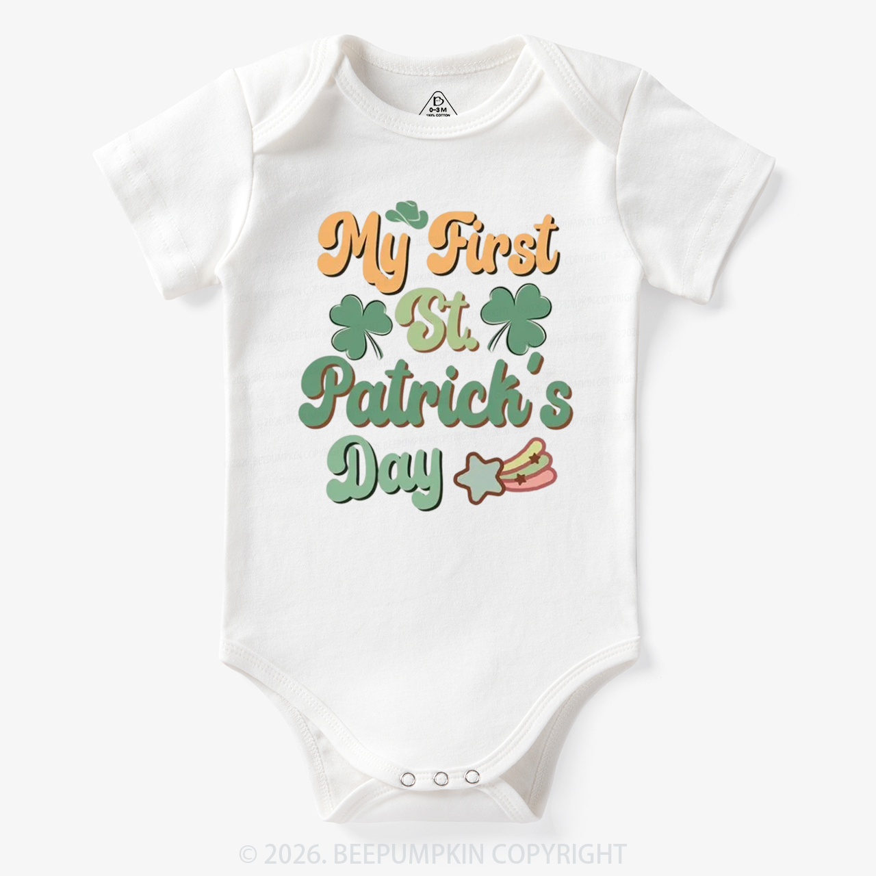 My First St. Patrick's Day Lucky Bodysuit