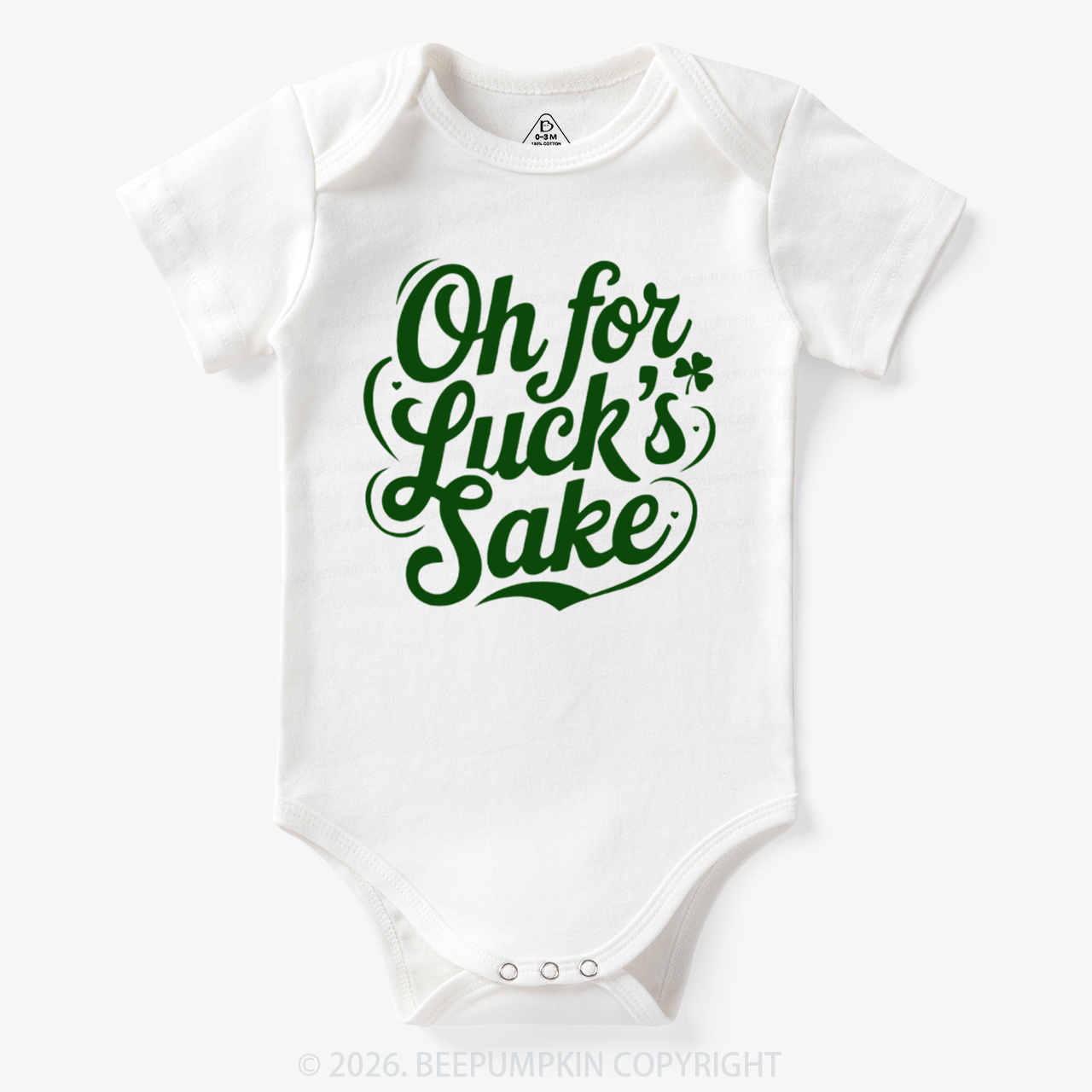Oh For Luck’s Sake St. Patrick's Day Bodysuit