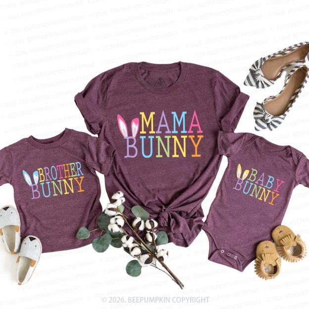 Easter Bunny Family Matching T-Shirts