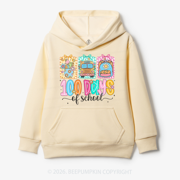 Classroom Art 100 Days of School Toddler&Kid's Hoodies