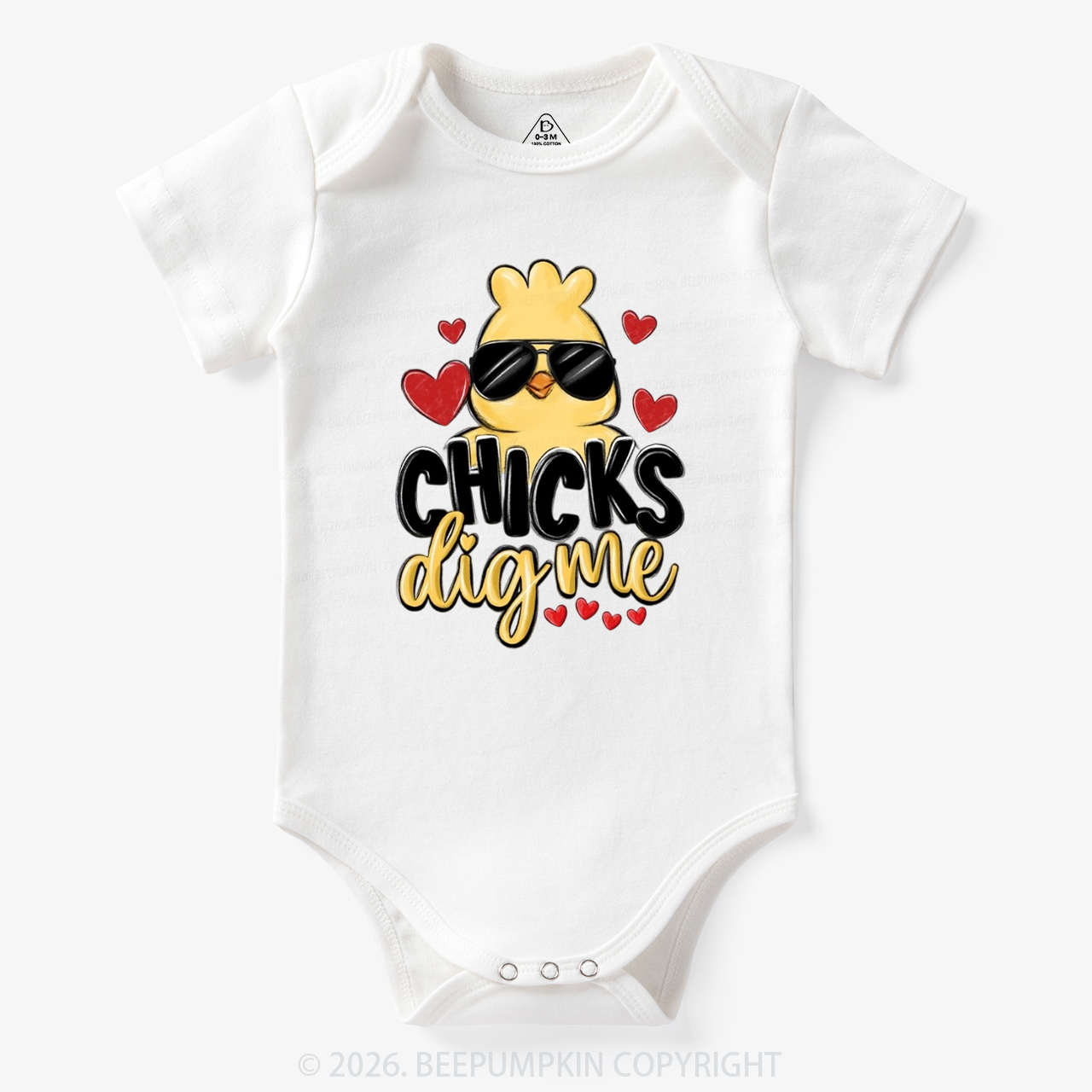 Chicks Dig Me Easter Bodysuit