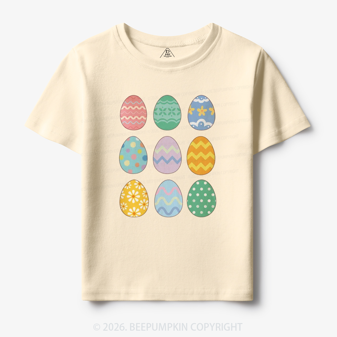 Cute Pastel Easter Egg Toddler&Kid's Tees