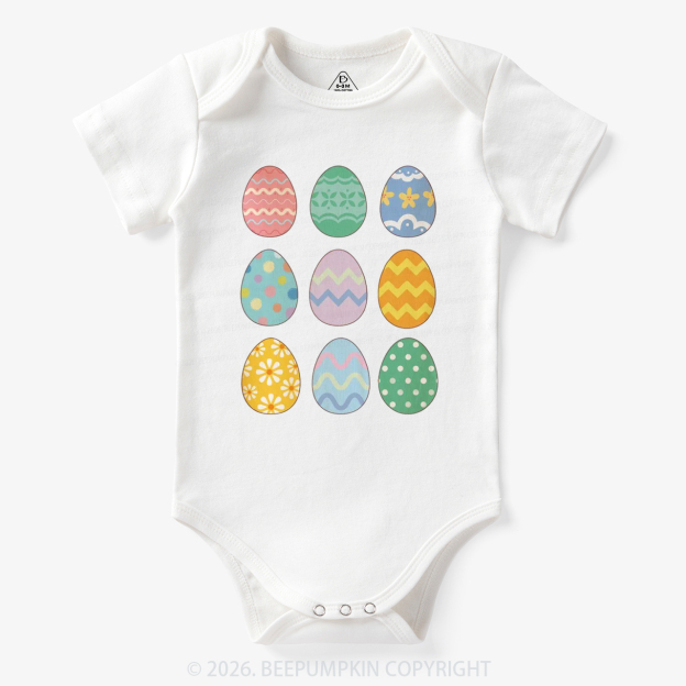 Cute Pastel Easter Egg Bodysuit