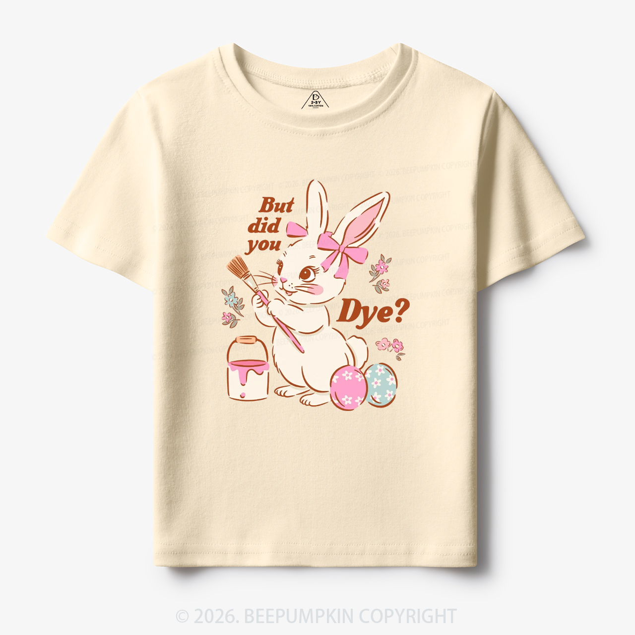 But Did You Dye Easter Rabbit Toddler&Kid's Tees