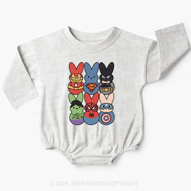 Heroes Easter Day Baby Bubble Romper