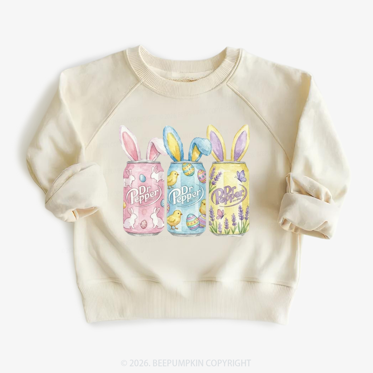 Bunny Easter Soda Kid's Sweatshirt