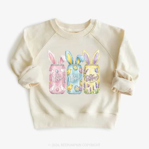 Bunny Easter Soda Kid's Sweatshirt