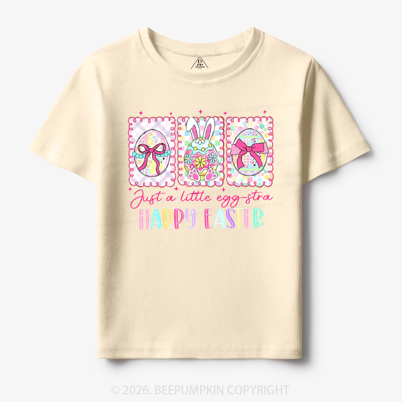 Just A Little Egg Star Easter Toddler&Kid's Tees