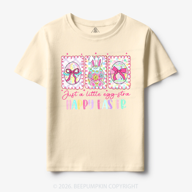 Just A Little Egg Star Easter Toddler&Kid's Tees