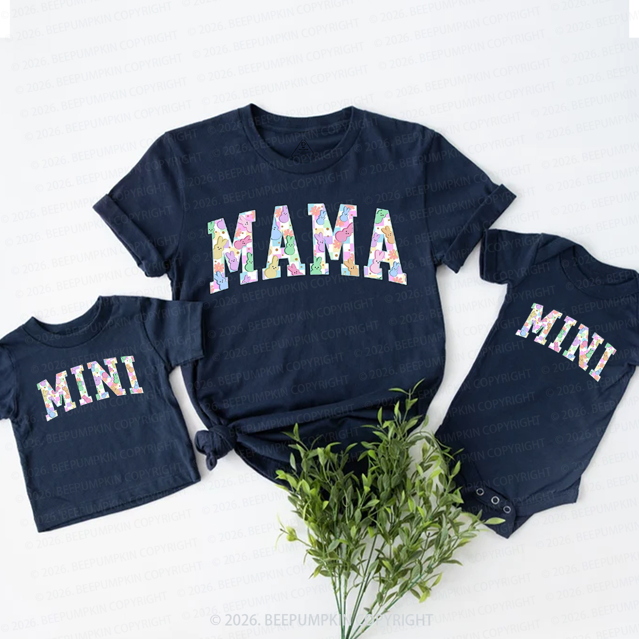Bundle Easter Mama Dad Mini Family Matching T-Shirts