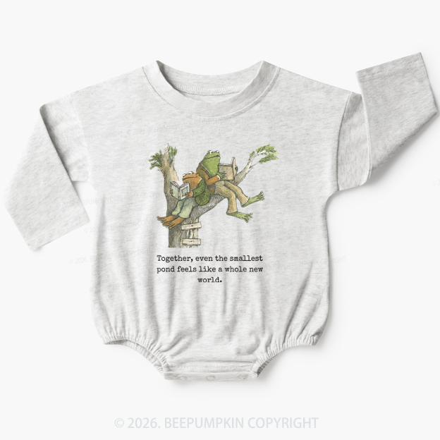 Frog and Toad Baby Bubble Romper