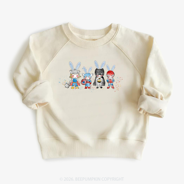 Easter Cute Cartoon Bunny Kid's Sweatshirt