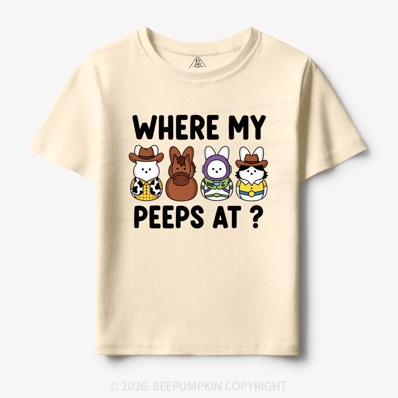 Where My Peeps At Easter Toddler&Kid's Tees