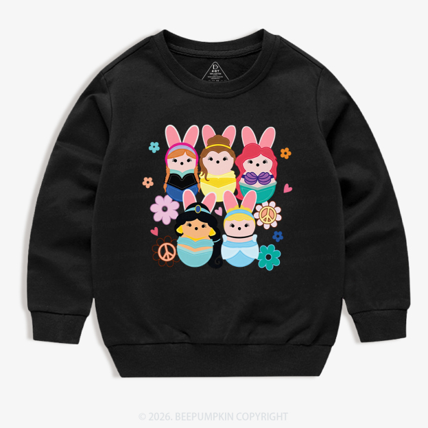 Dreamy Bunny Princess Kid's Sweatshirt