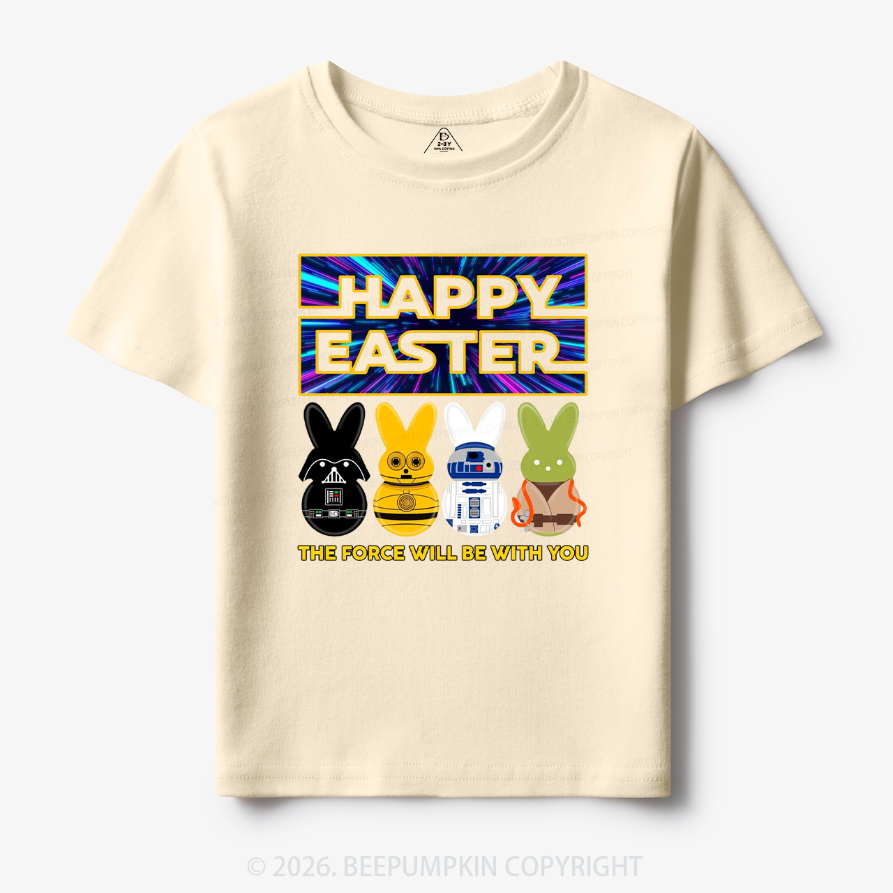 Cosmic Rabbit Easter Toddler&Kid's Tees