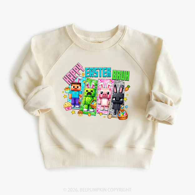 Happy Easter Mining Kid's Sweatshirt