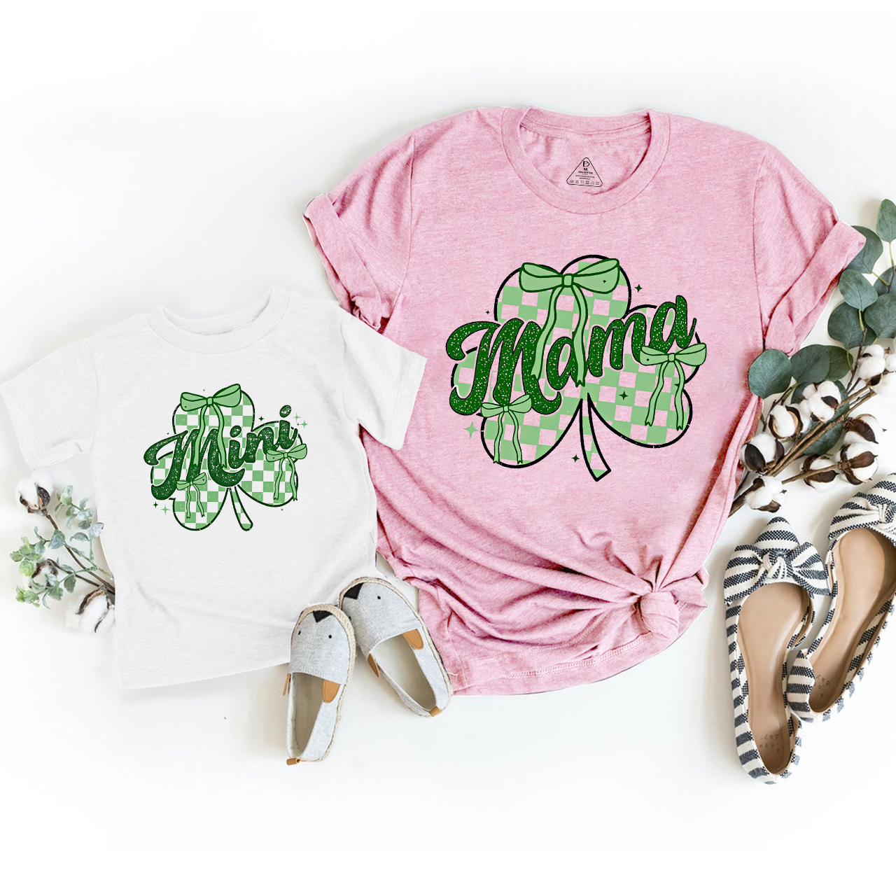 Lil’ Lucky Mini & Mama St. Patrick’s Day Matching T-Shirts
