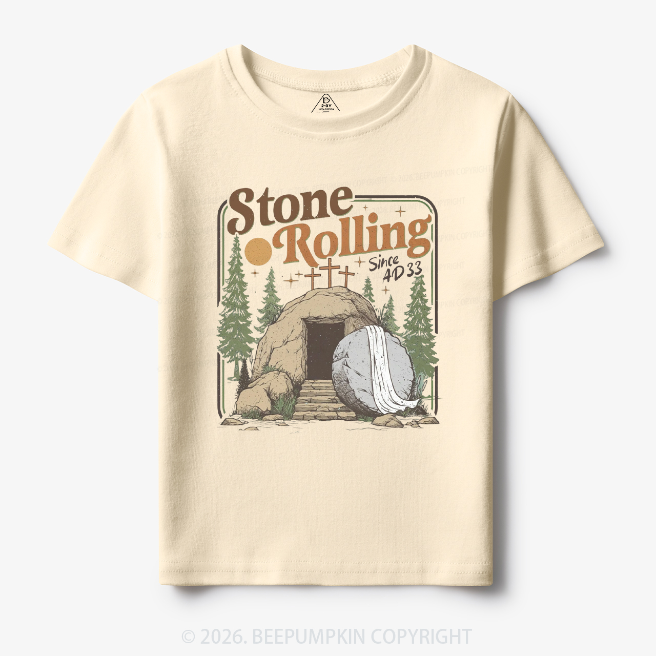 Trendy Music Easter Jesus Christ Toddler&Kid's Tees